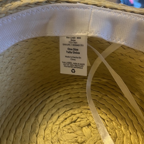 Womens Straw Summer Hat - Picture 4 of 4